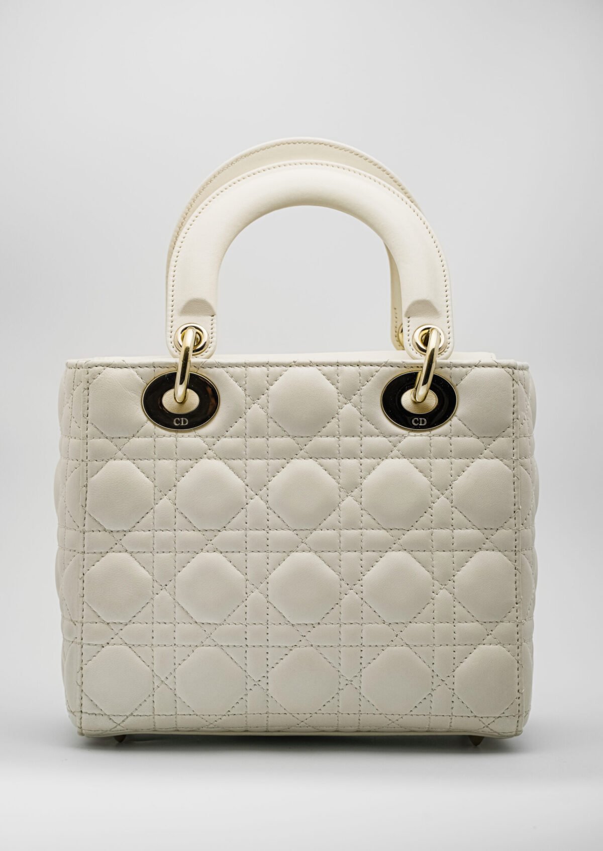 Lady Dior Piccola Bianca - immagine 3