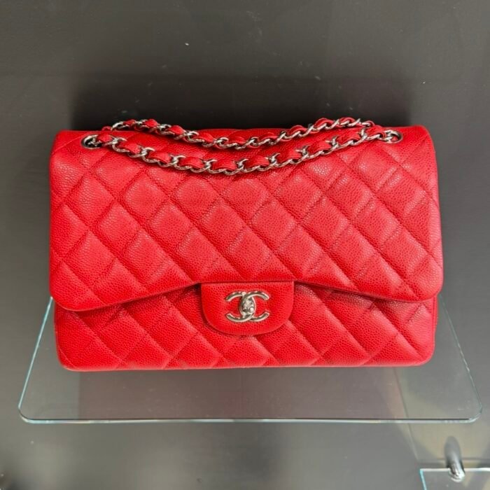 Chanel Timeless Jumbo Rossa Caviar